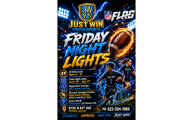 REGISTER FOR SUMMER NFL FLAG FOOTBALL!!!